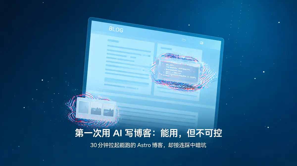 第一次用 AI 写博客：能用，但不可控